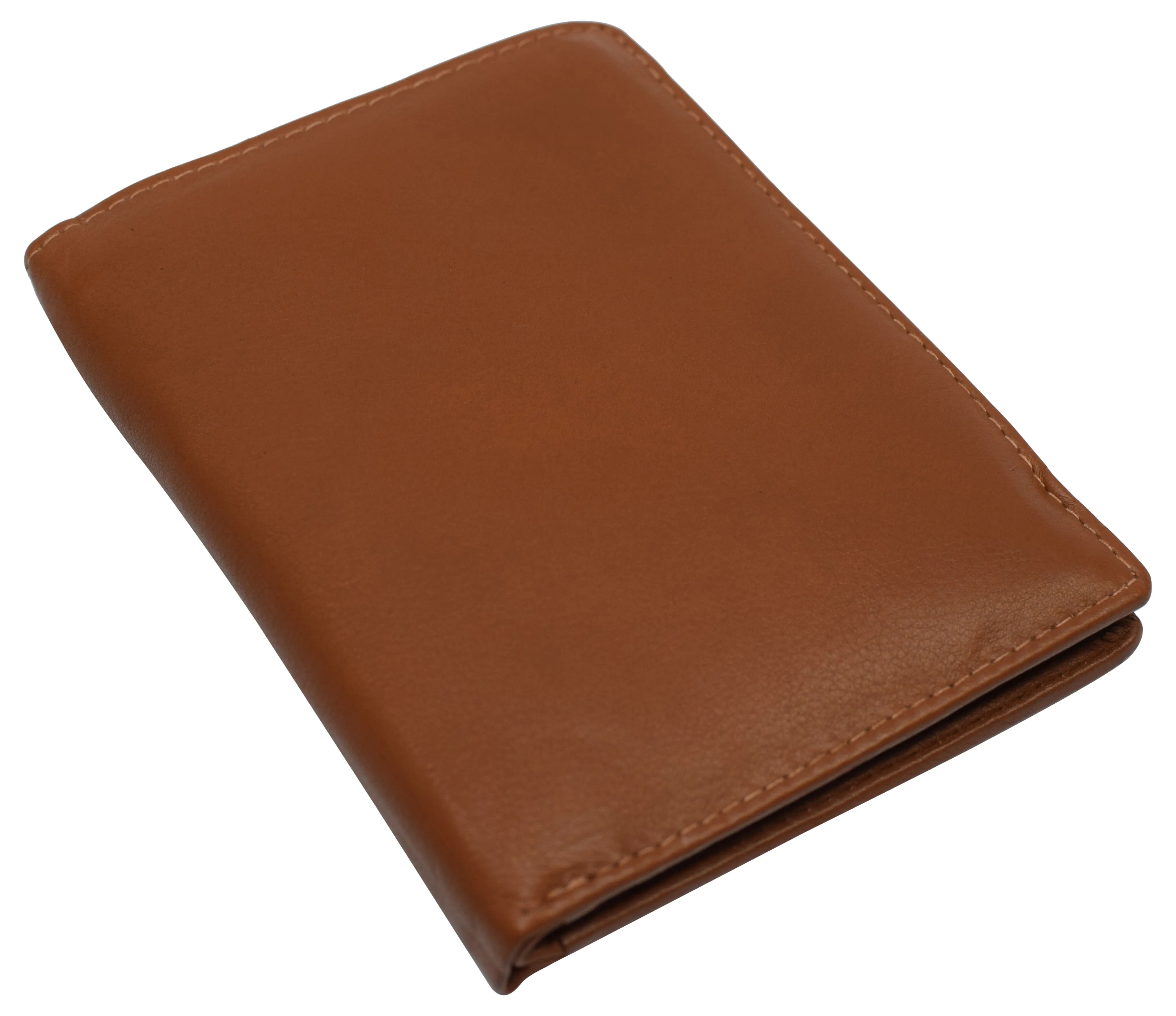 Men's Slim Hipster Bifold Genuine Leather RFID Blocking Wallet 632502