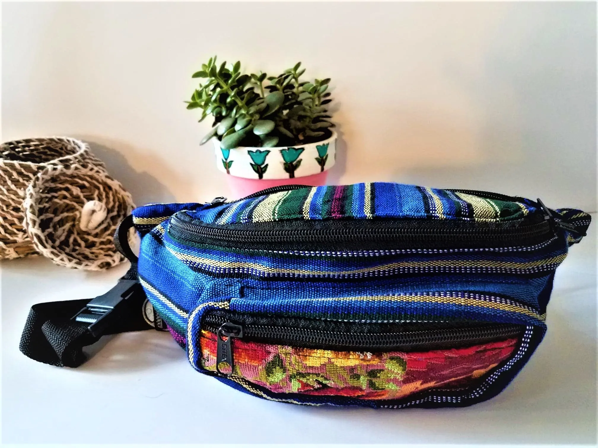 Mexican Hand Embroidered Fanny Pack