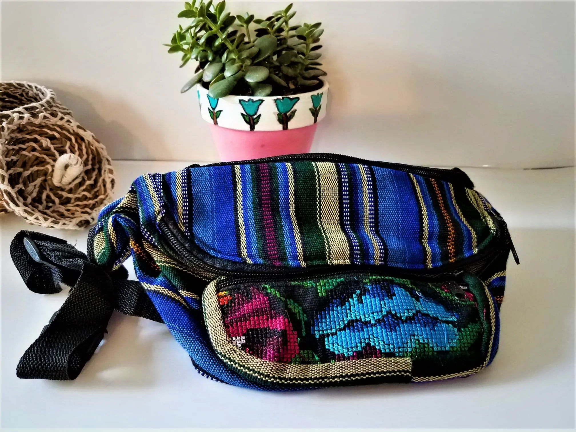 Mexican Hand Embroidered Fanny Pack