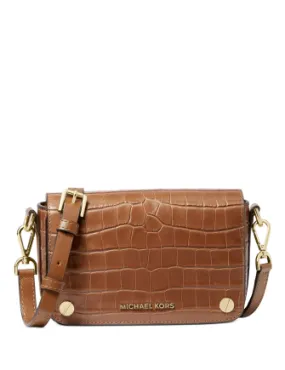 Michael Michael Kors Full Flap Croc Embossed Crossbody