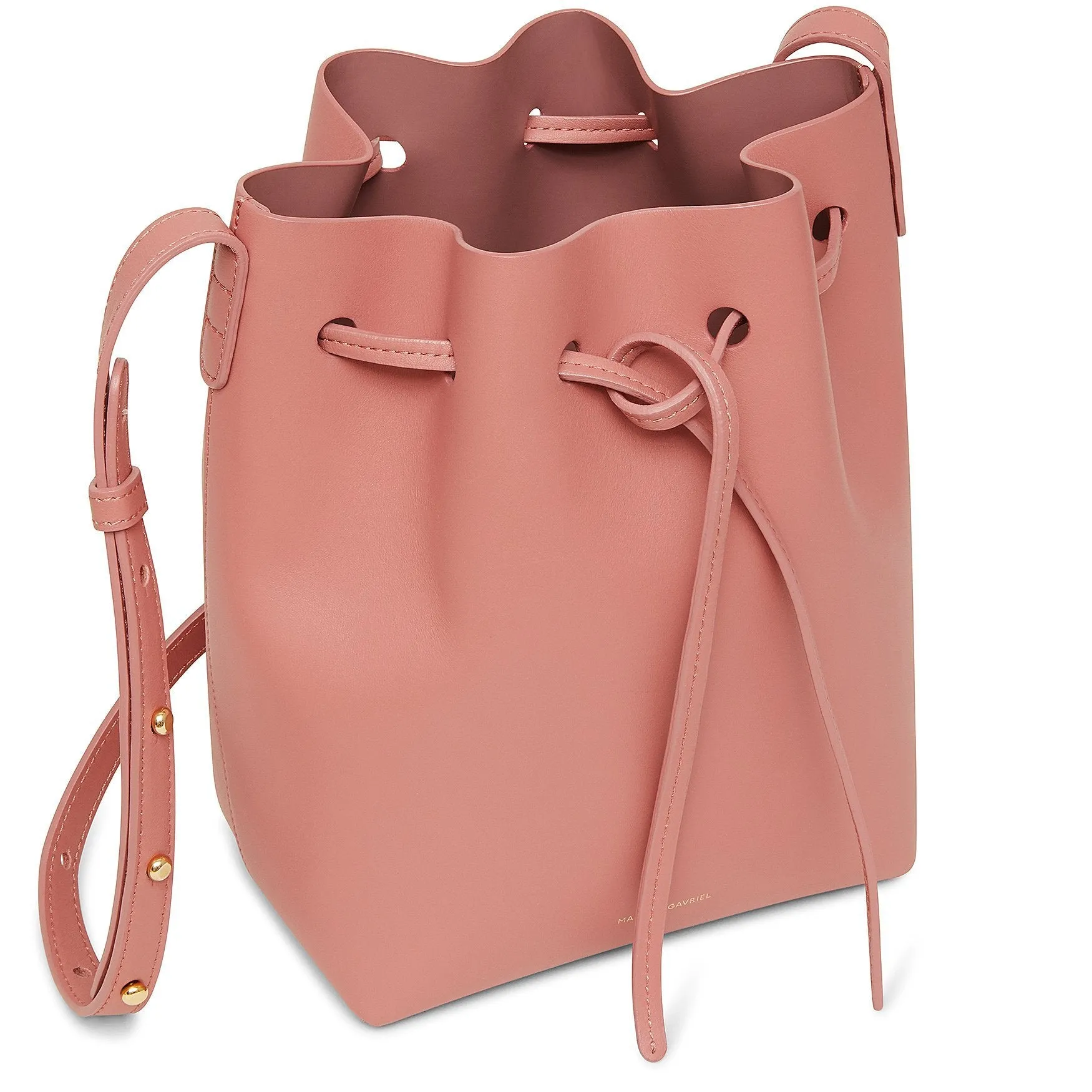 Mini Bucket Bag - Blush