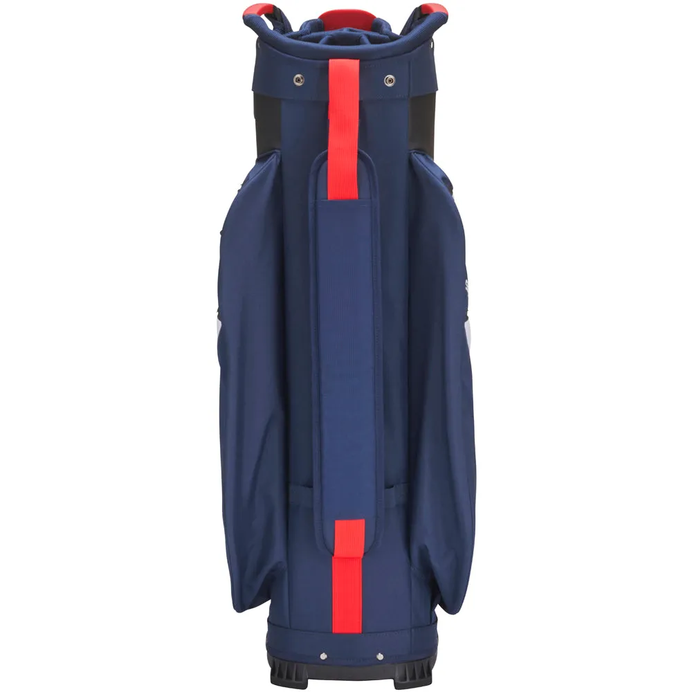 Mizuno BR-D4 Cart Bag - Navy/Red