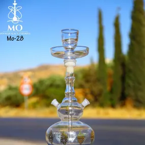 MO Glass Shisha MO-28  (Large) - ارجيلة ام او الزجاجية