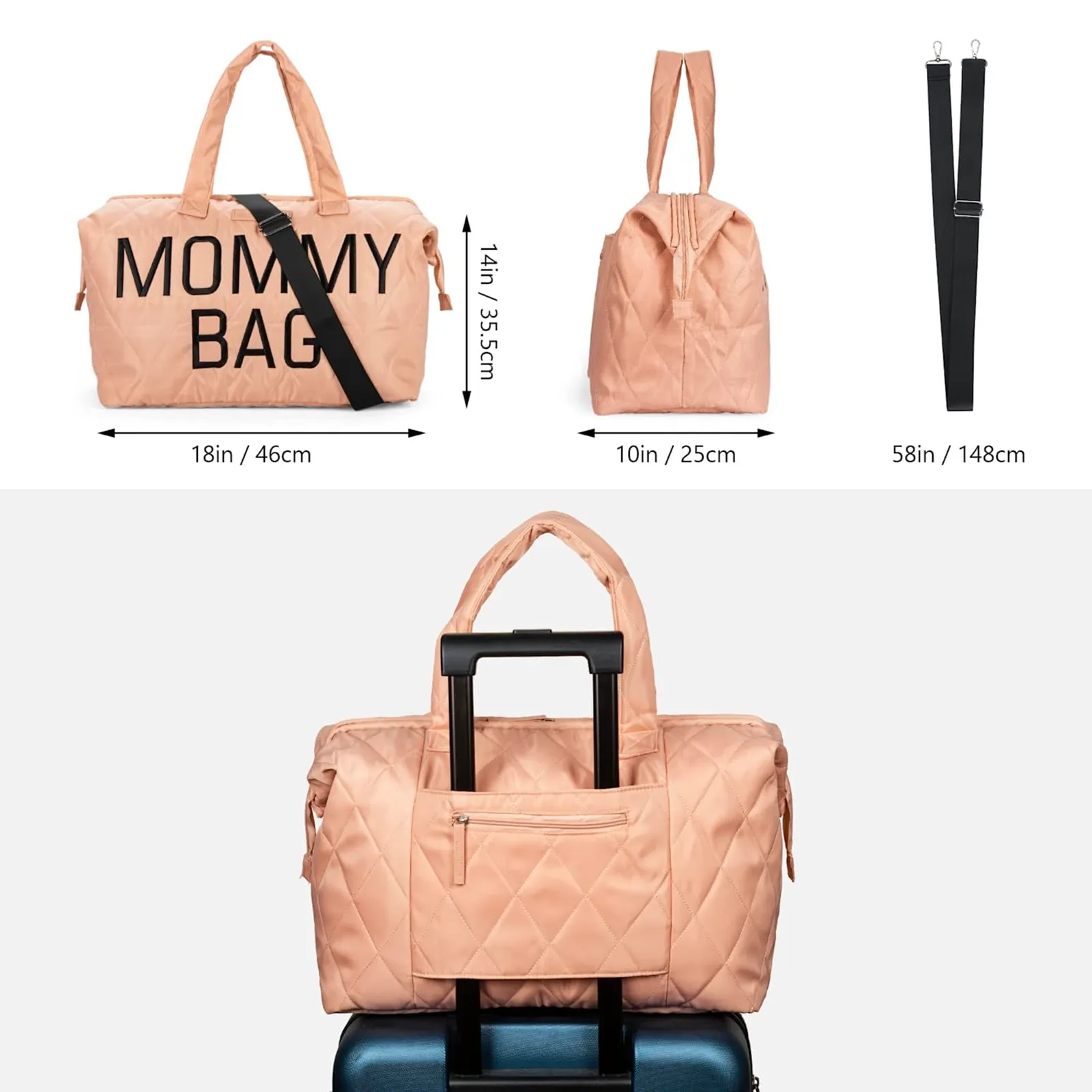 Mommy Bag for Hospital - Pink