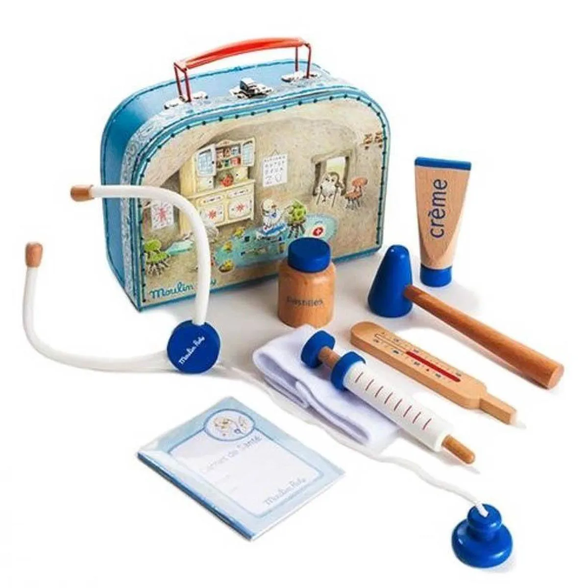 Moulin Roty doctor kit in suitcase