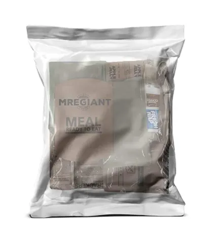 MRE Giant (Meals Ready To Eat) with Heater - 12 Meals Per Case