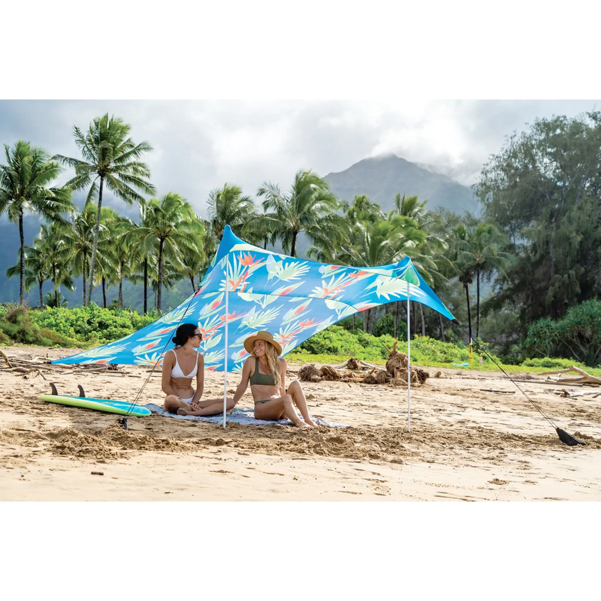 Neso 1 Prints Beach Tent - Green Fronds