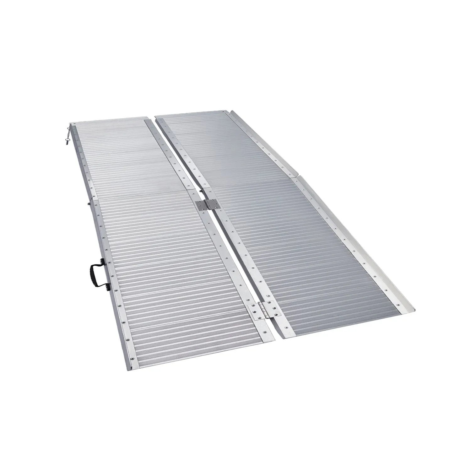 Non-slip 4ft Foldable Aluminium Wheelchair Ramp - Rigg