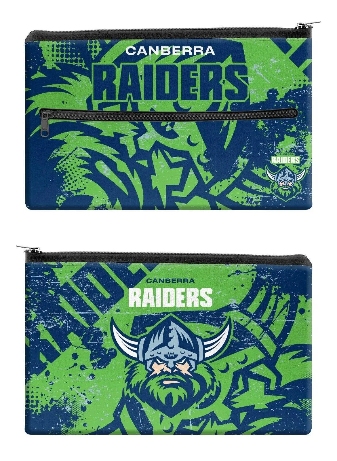 NRL Pencil Case - School - Work - Large - Canberra Raiders - 33cm x 21cm