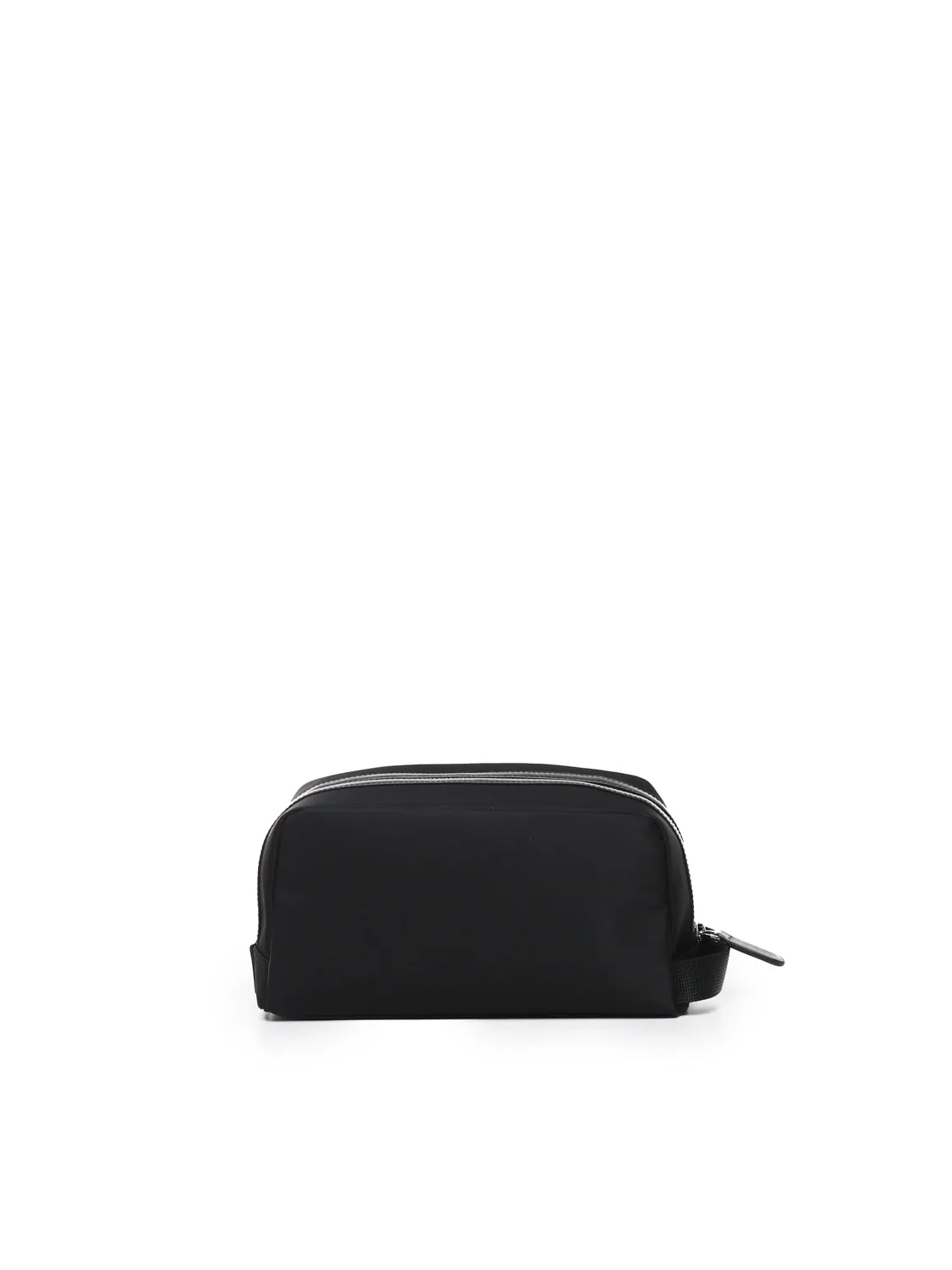 Nylon Black Clutch Bag