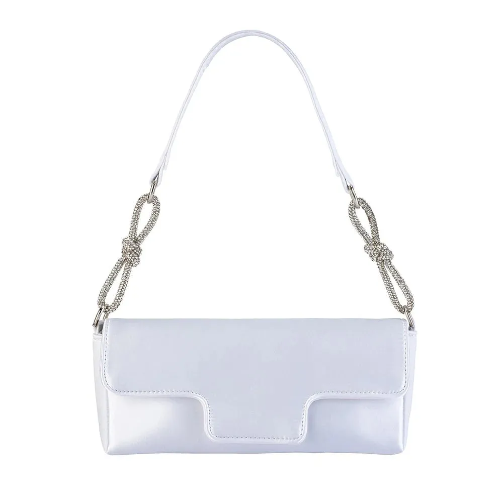 OB2113 CALISSA CRYSTAL BOW BAG