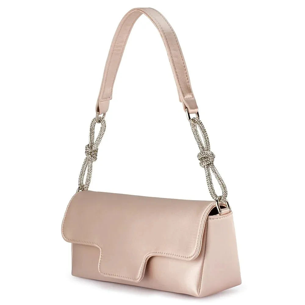 OB2113 CALISSA CRYSTAL BOW BAG