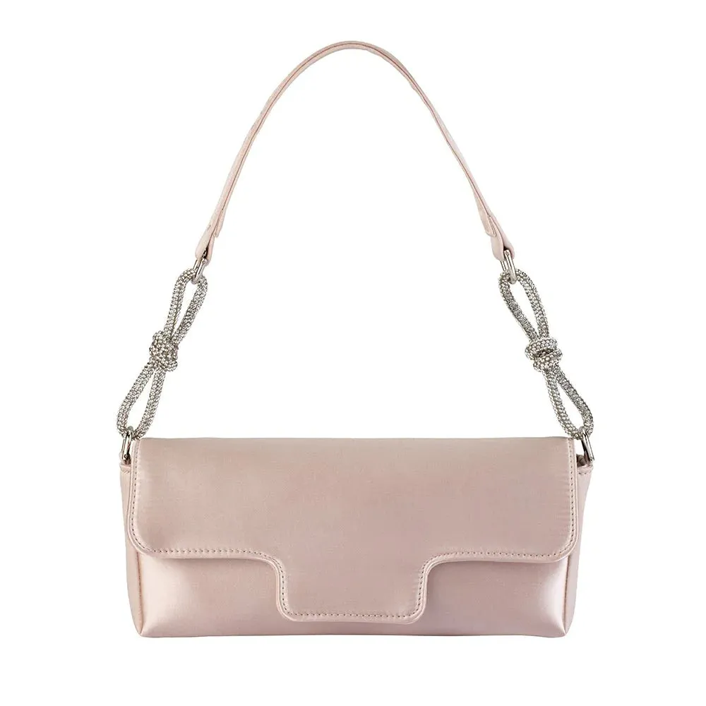 OB2113 CALISSA CRYSTAL BOW BAG