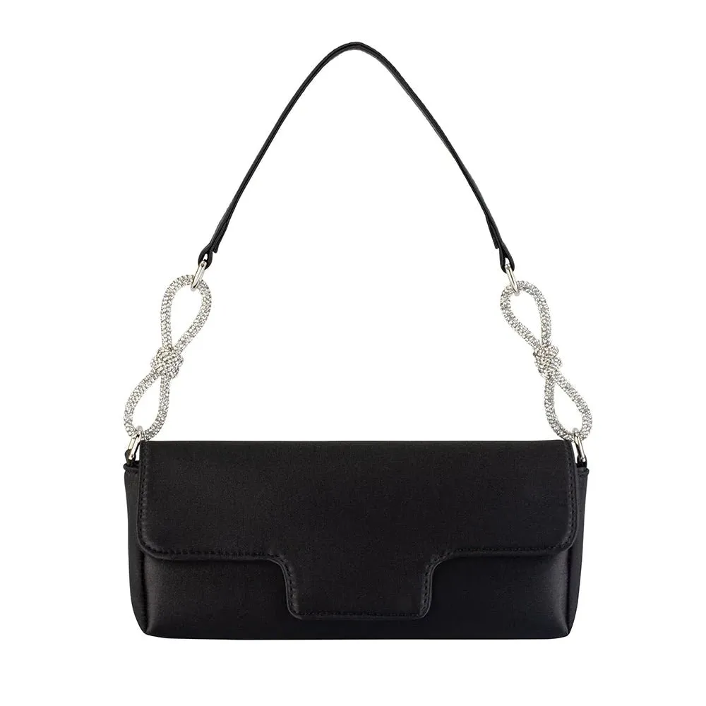 OB2113 CALISSA CRYSTAL BOW BAG