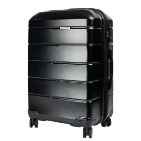 Olympus Artemis 20in Hard Shell Suitcase ABS PC  Jet Black