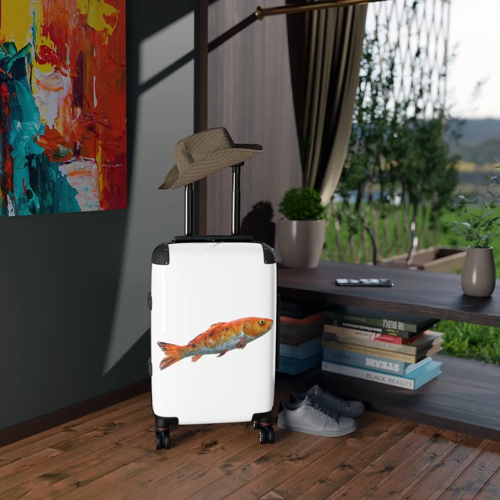 Orange Fish Cabin Suitcase