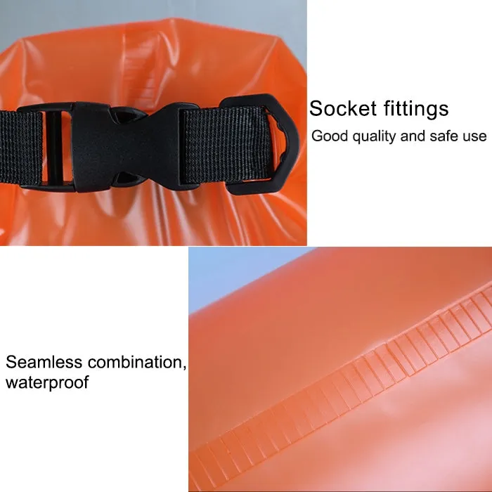 Outdoor Waterproof Dry Bag Dry Sack PVC Barrel Bag, Capacity: 2L (Green)