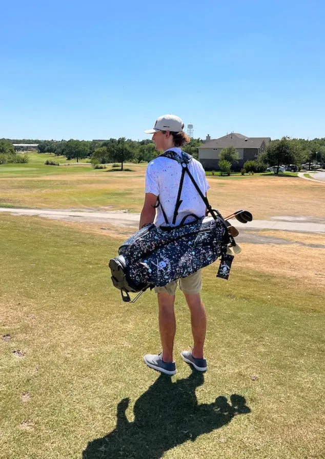 Paint Splatter Golf Bag