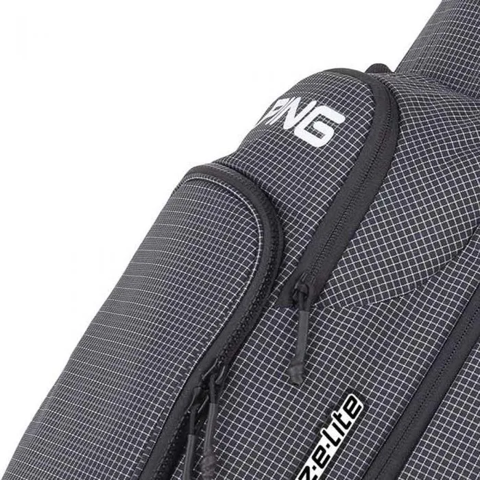 Ping Hoofer Craz-E Lite Stand Bag - Black/White