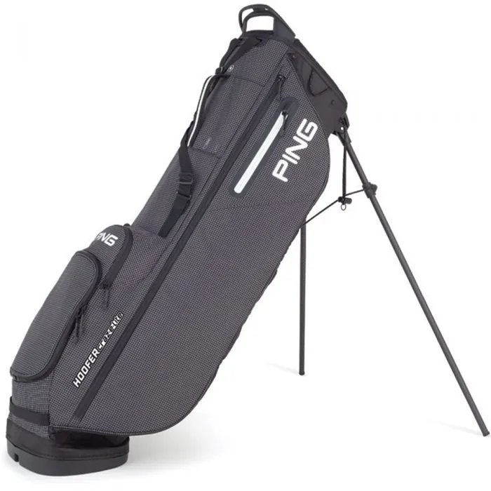 Ping Hoofer Craz-E Lite Stand Bag - Black/White