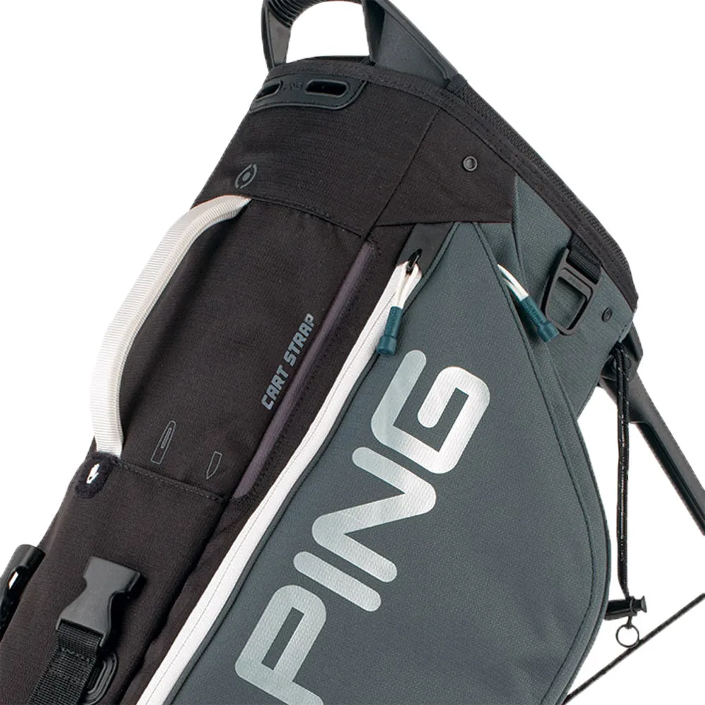 Ping Hoofer Lite Stand Bag - Slate/Black/White