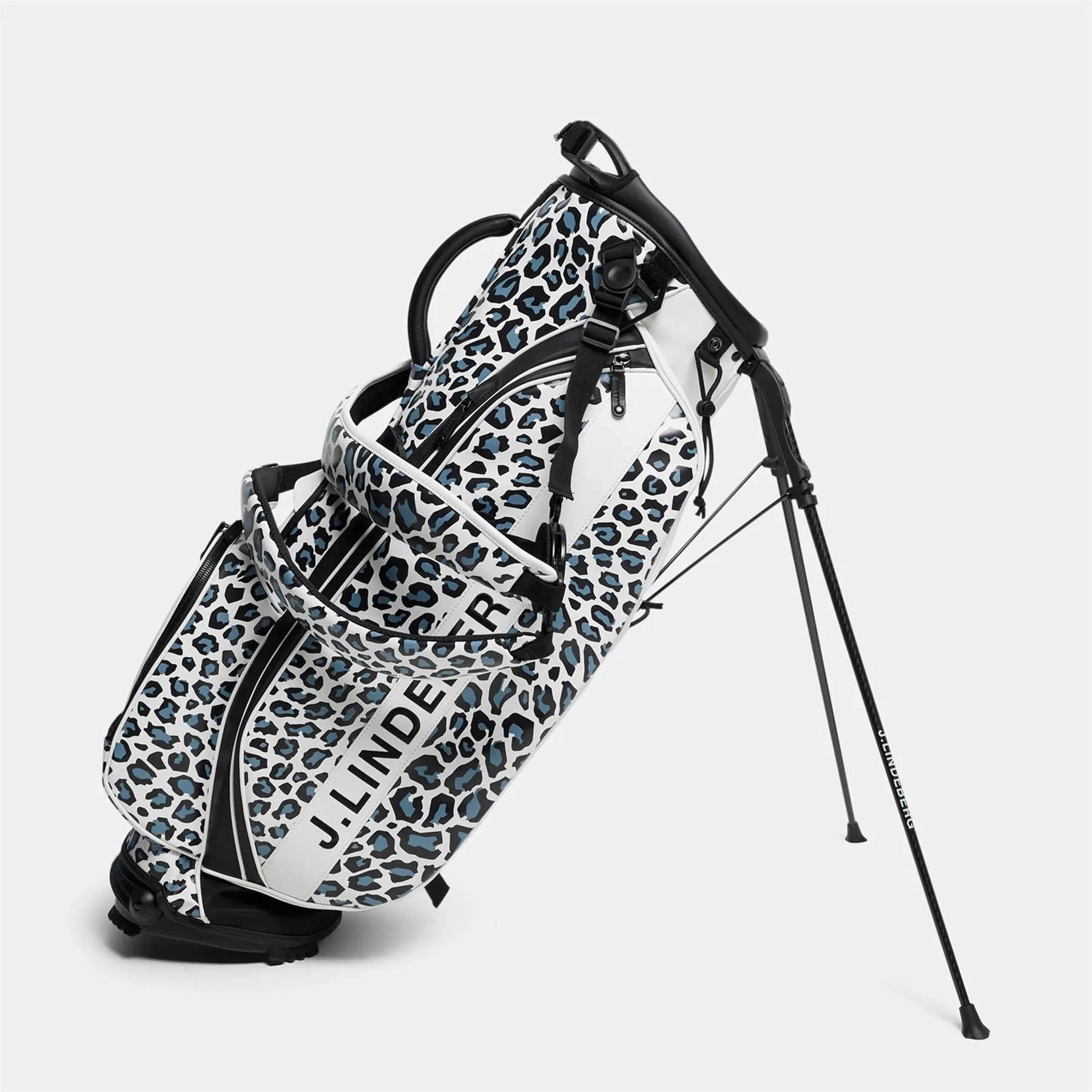 Play Stand Bag Print BW Leopard - W23