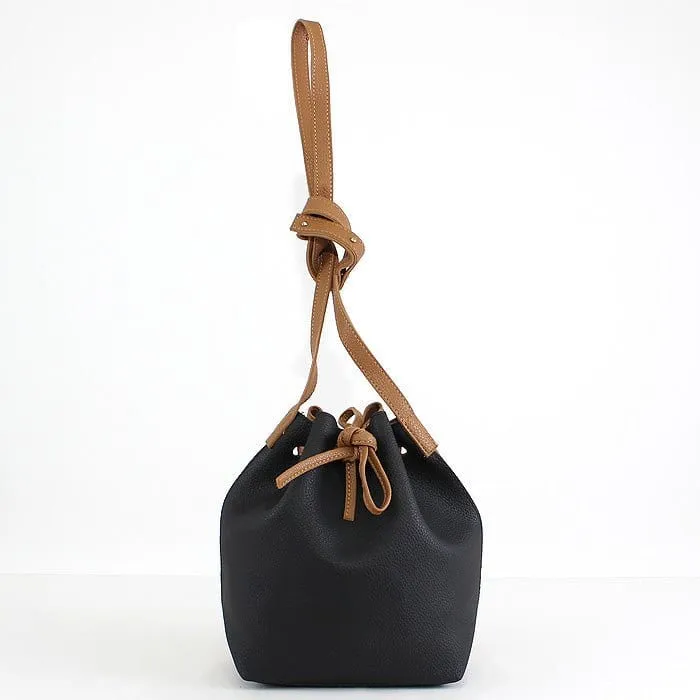 PPC5224 Two Tone Bucket Crossbody Bag