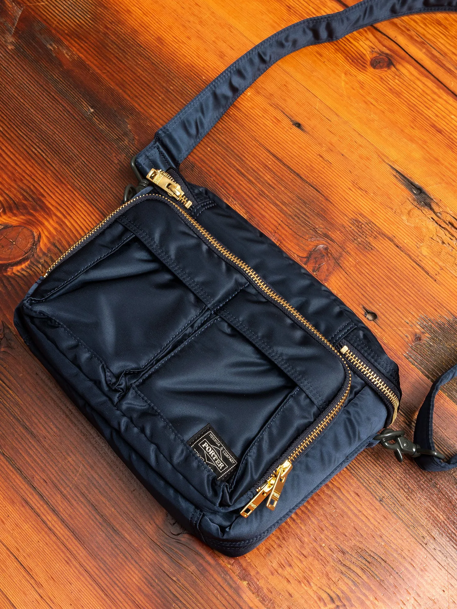 "Tanker" Camera Bag in Iron Blue