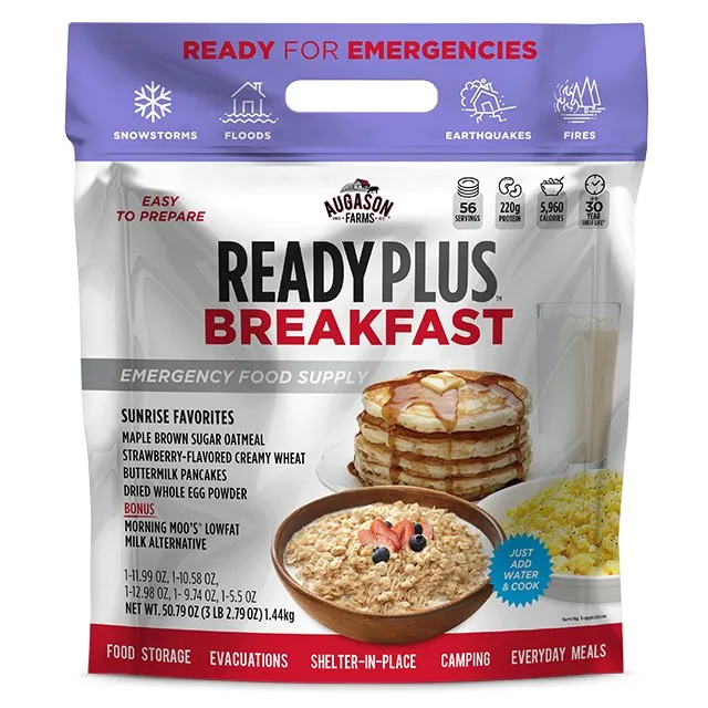 READY PLUS Breakfast Variety Pouch