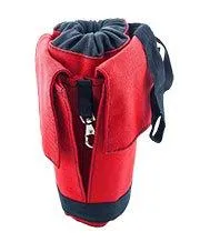 Red Designer Cane Bag