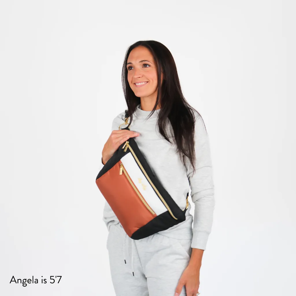 Ritzy Pack™  Fanny Pack & Crossbody Diaper Bag