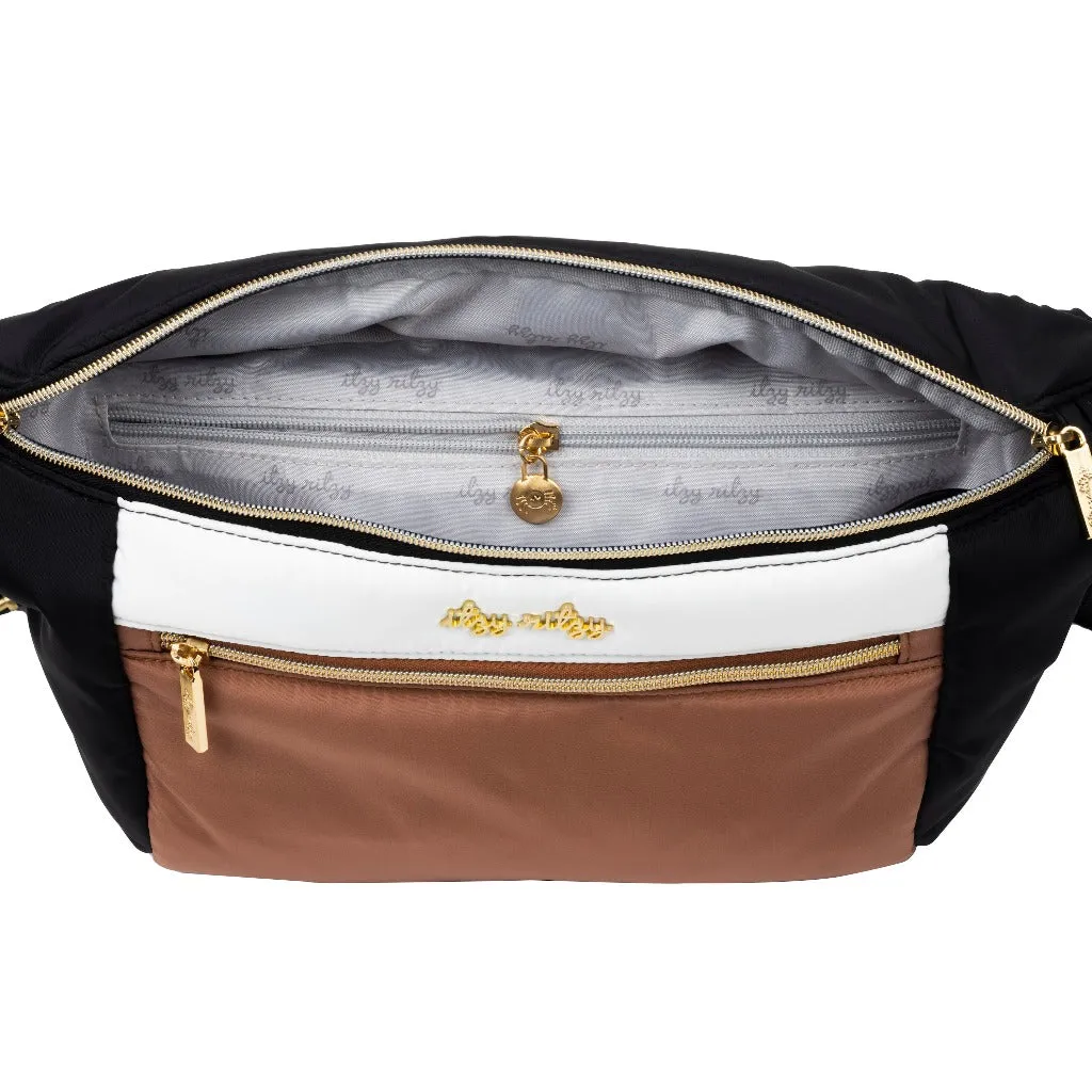 Ritzy Pack™  Fanny Pack & Crossbody Diaper Bag