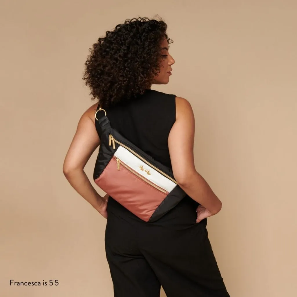 Ritzy Pack™  Fanny Pack & Crossbody Diaper Bag