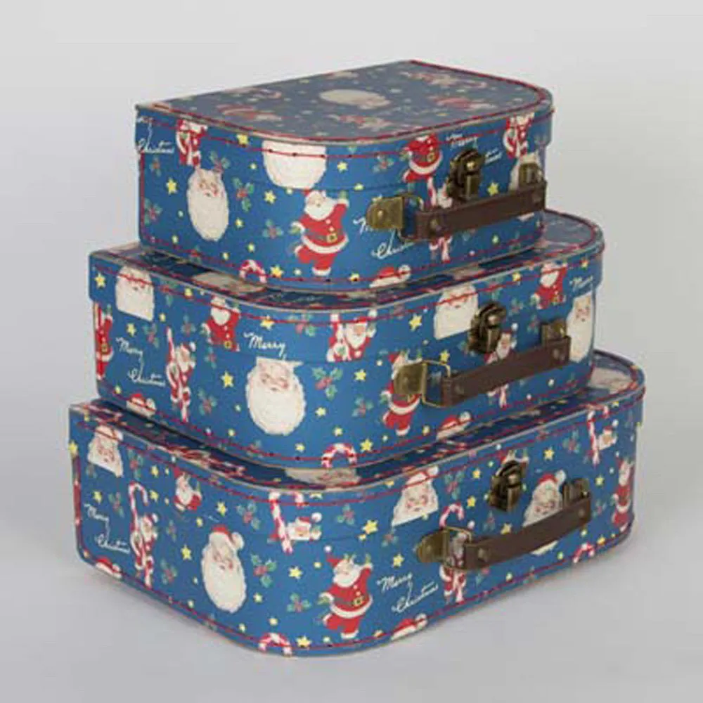 RJB Stone Retro Christmas Suitcase