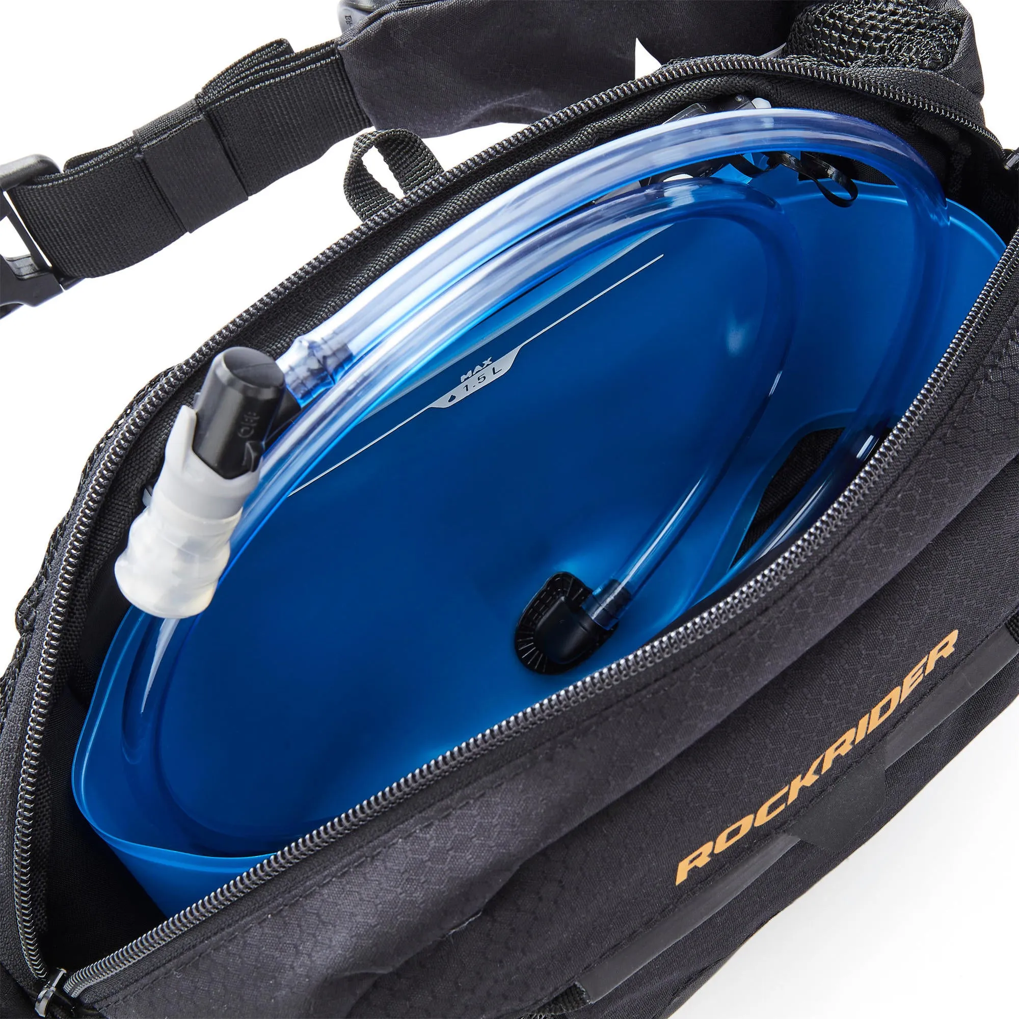 Rockrider All-Mountain Waist Bag with Water Bladder