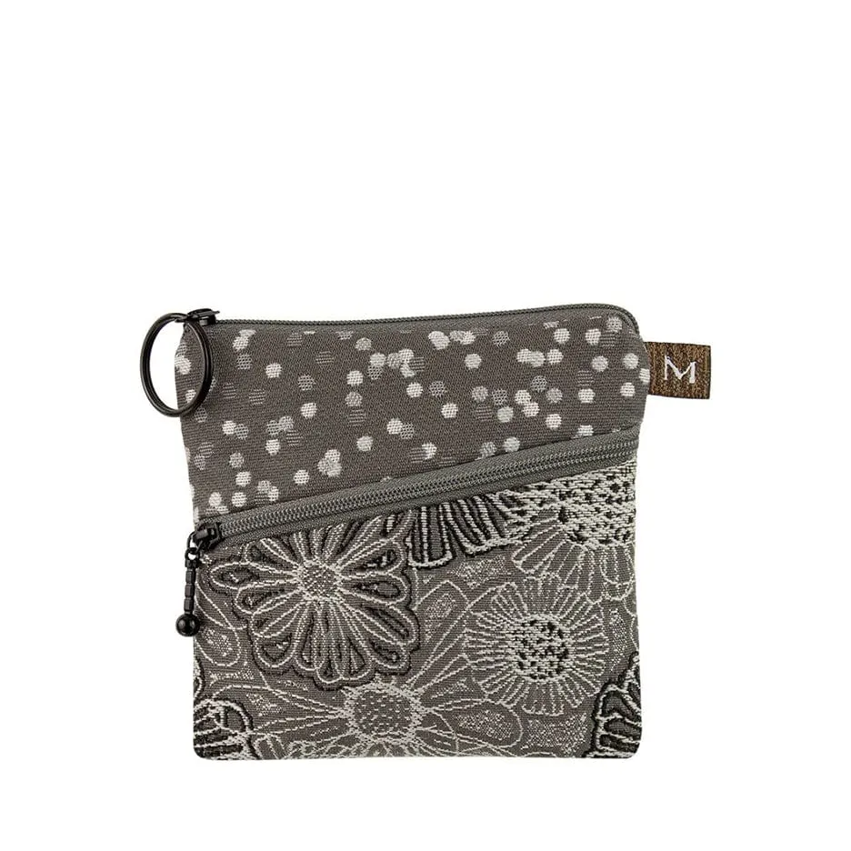 Roo Pouch In Blooming Grey