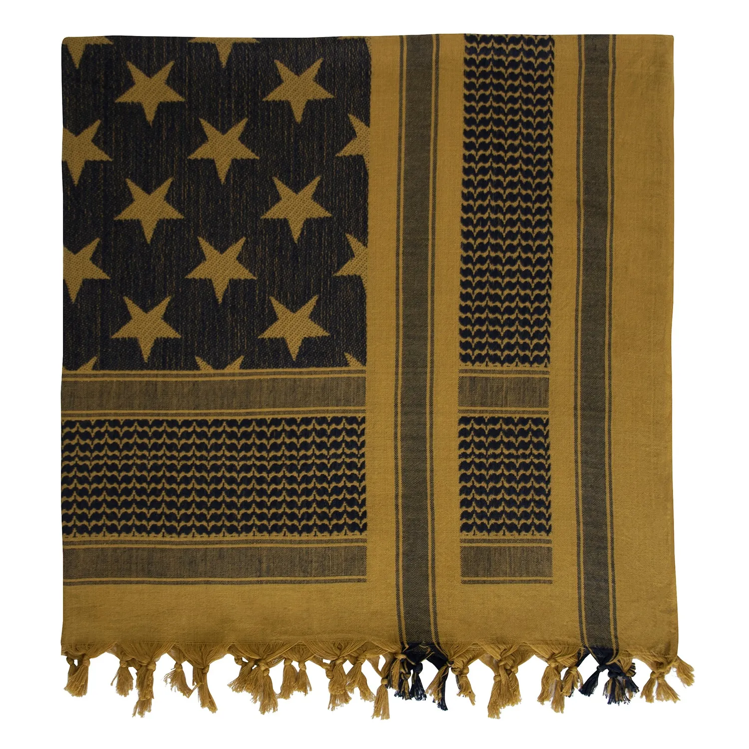 Rothco’s Stars and Stripes Desert Shemagh Scarf