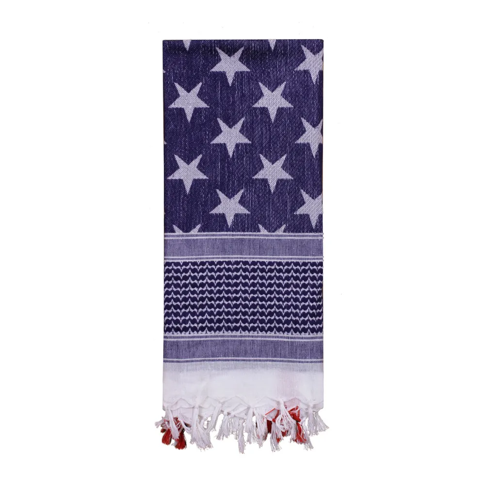 Rothco’s Stars and Stripes Desert Shemagh Scarf