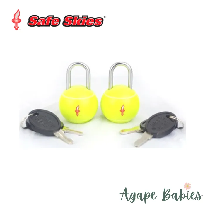 Safe Skies Olympic Padlock Double Set - Tennis