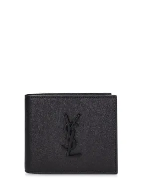 Saint Laurent   Cassandre East/West leather wallet 