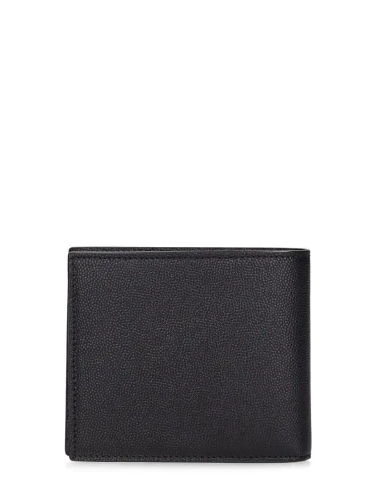 Saint Laurent   Cassandre East/West leather wallet 