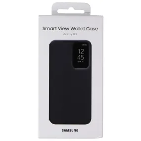 Samsung Smart View Wallet Case for Galaxy S23 - Black