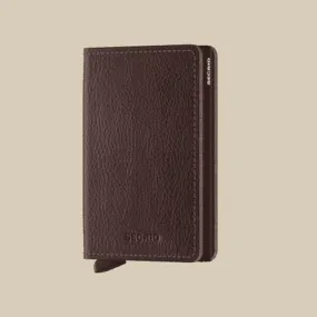 Secrid Miniwallet The Vegetable Tanned - Espresso-Brown