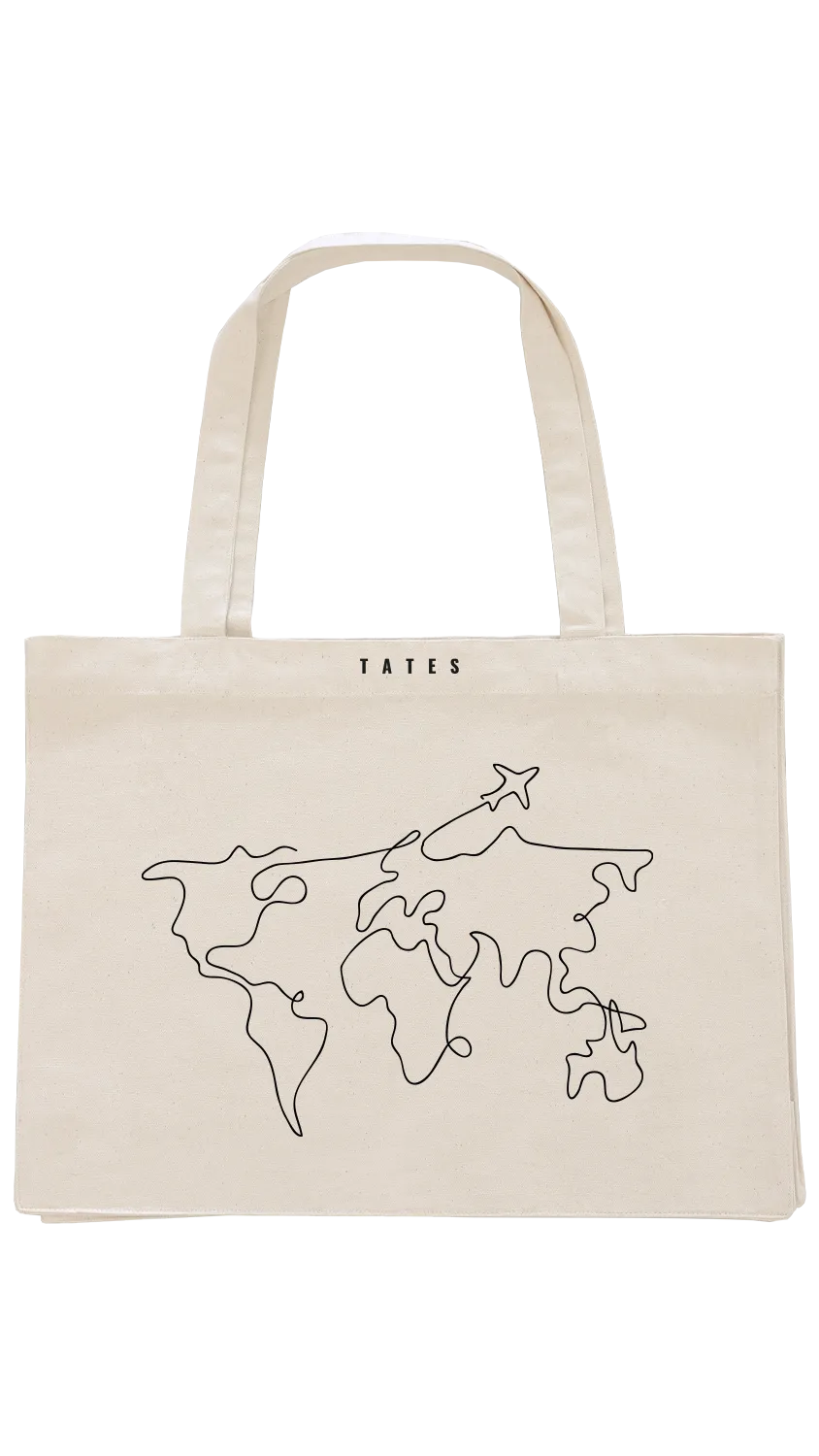 Shopping bag mit "Worldline" Motiv