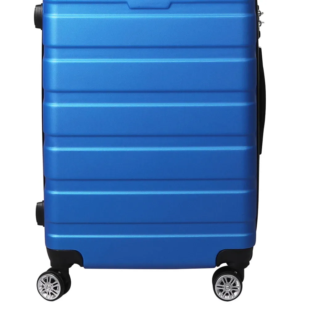 Slimbridge 20" Carry On Luggage Case Blue 20 inch