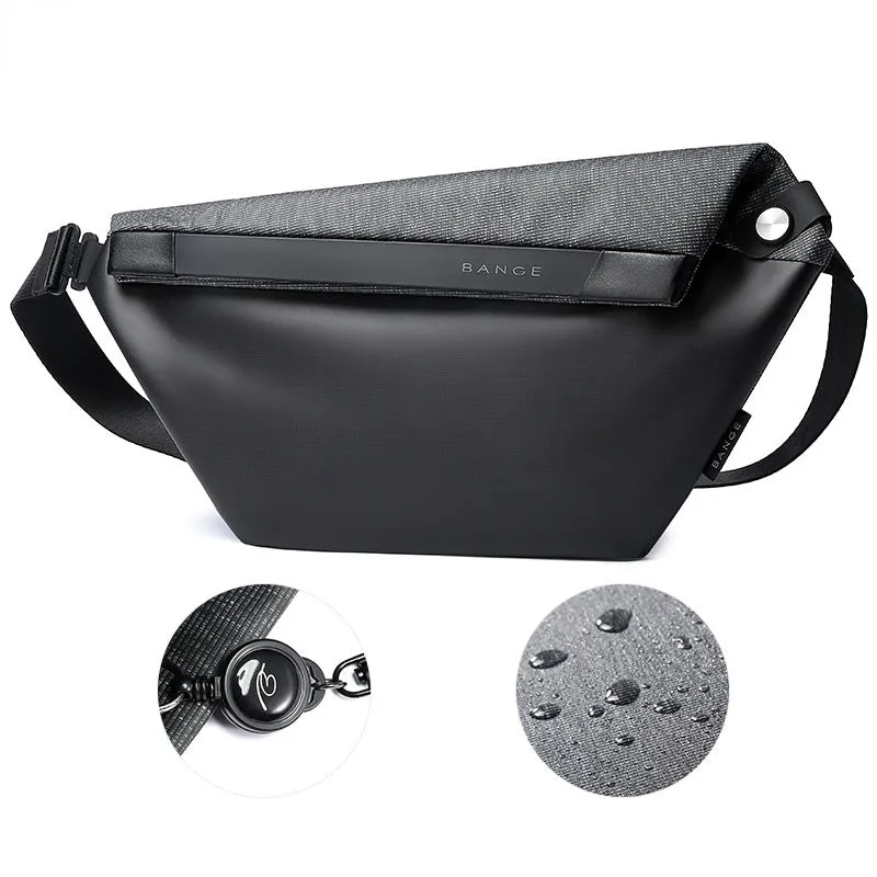 Sling Bag for Travel Men Waterproof Lightweight Bag