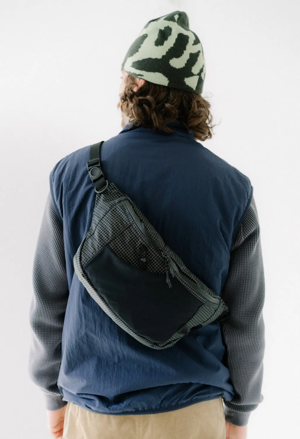 Snow Peak Transit Waist Bag - Black