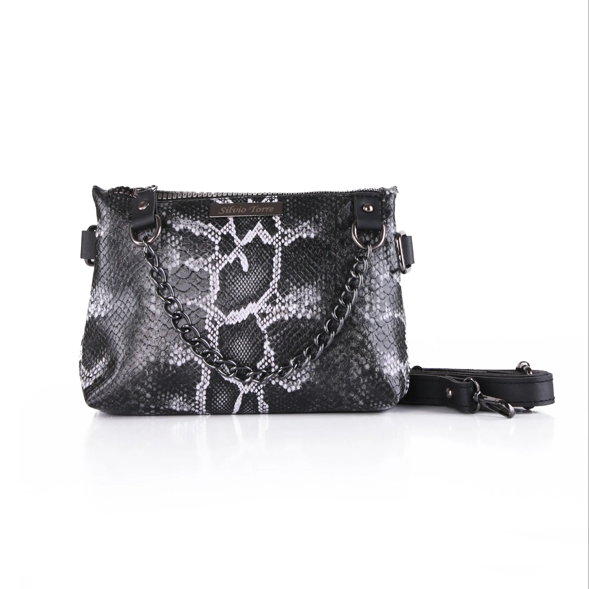 ST Leather Waist And Cross Bag