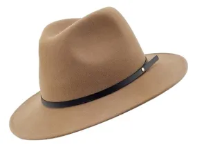 Stanton Eloise Premium Felt Fedora - Tan