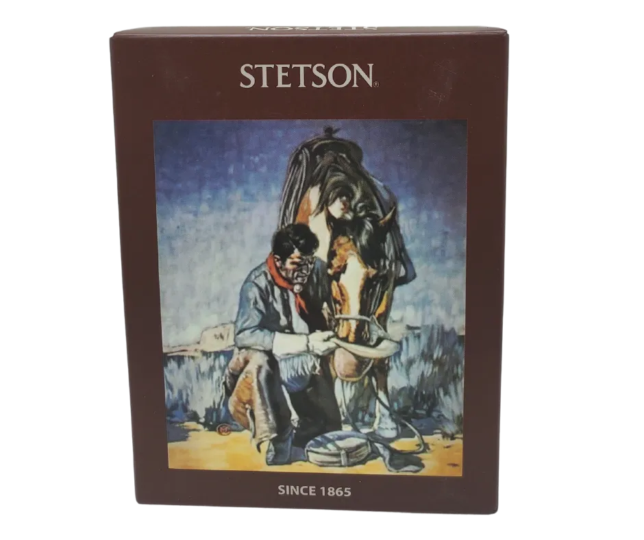 Stetson Bison Roper/Checkbook Wallet